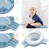 Töpfchensitze TYRYHU 3 in1 Multifunktions-Reise-Baby-Toilettensitz Topf Tragbarer Silikon-Baby-Trainingssitz Faltbares Kindertöpfchen x0719