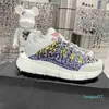 2023-designer Sneakers męskie buty platformowe boczne greca drukuj koronkowe trenery moda moda na zewnątrz kobiety swobodne buty