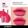 Lipstick Peripera Ink Airy Velvet 20 Color Matte Lipstick Lipgloss Waterproof varaktiga naken Stick Korean Cosmetics 230718