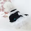 Hundebekleidung Sommer Prinzessin Haustier Kleid für Hunde Kleine Welpen Katze Tutu Hochzeit Party Rock Kleidung Chihuahua Yorks Spitzen-Bowknot-Kleider