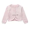 Pullover Lange Mouw Kinderen Meisjes Vest Trui Roze 100% Katoen Meisjes Jas 1 2 3 4 6 8 10 11 jaar Oude Kinderkleding 175023 HKD230719