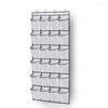 Storage Boxes Wall-mounted Sundries Shoe Organiser Fabric Closet Bag Rack Mesh Pocket Clear Hanging Over The Door Cloth Box