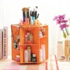 6 sides density board cosmetic organizer makeup storage box sundries display 360 degree rotation carboard Europe and America Hqdvk