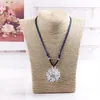 Whole 28 x 22x 9cm New White Necklace Pendant Chain Link Jewelry Bust Neck Display Holder Stand2428