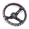 330 mm Vertex 1996 Pink Stitch Leather Deep Dish Stuurwiel Fo MOMO Hub Drift314i