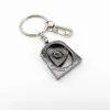 Car Key Black Car Keychain All Series of Wheel Turbine Cover Gear Seat Brake Disk Key Chain Ring Chain Car Keyfob Keyring Accessories x0718