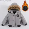 Down Coat Children's Autumn Winter Hoodie Girls 'Coat Boys' Coat Set Children's Clothing Snow Clothing Parka Set Z230719