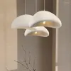 Lustres Nórdicos Wabi Sabi Led Pingente Lustre Sala de Jantar Sala de Jantar Lustre Luster Bar Lâmpadas Suspensas Decoração de Casa Loft Pendurado Luminária