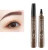 Golden Bars Double -Hededed Three -Dimensional Long -Trasting Triangular Head Brow Makeup, многие варианты стиля, поддержка пользовательского логотипа