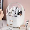 2020 Light Luxury Cosmory Cosmetics Care Care Box Loge Lige Transparent Display Stand Organizer Организатор щетки x0703235b