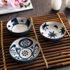 Plates 1pc Japanese-style Glazed Ceramic Saucer Sauce Dish Kitchen Creative Dessert Sushi Plate