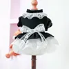 Hundebekleidung Sommer Prinzessin Haustier Kleid für Hunde Kleine Welpen Katze Tutu Hochzeit Party Rock Kleidung Chihuahua Yorks Spitzen-Bowknot-Kleider