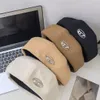 Women's Summer Luxury Designer Ball cap Outdoor Vacation Dating Rhinestone Pattern Embroidery 4 Colors casquette
