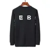 SEAT ERKEK ERKEK erkek tasarımcıları Allover Letter Tech Sweaters Baskılı Otton Knit Crewneck Kadınlar Mektup Paris Spor Giyim Stili Asya Boyut M-3X