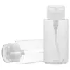 Dispenser per pompa in bottiglia per gel per unghie Pressa per rimozione cosmetici Contenitore da viaggio sottovuoto Liquido vuoto