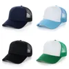 Ball Caps 2023 Blank Mesh Hat Men Summer Breathable Snapback Baseball Cap Women Fashion Black Trucker Hip Hop Bone