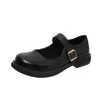 Zapatos de vestir Tallas grandes 41 Zapatos de cuero para mujer Zapatos Mary Jane con punta redonda Zapatos escolares negros para niñas Zapatos de tacón bajo Zapatos Lolita Oxford 9818N 230719