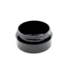 Black Empty 5 Gram 5ML Plastic Pot Jars Cosmetic Sample Empty Container Screw Cap Lid, for Make Up Eye Shadow Nails Powder Paint Jewelr Fwac