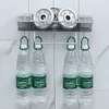 Badezimmerregale YOREDE Lagerregal mit Haken Eckdreieckregal Wandmontage Home Organizer Küchenzubehör 230719