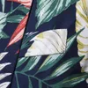 Рабочечный пиджак 2021 Дизайн гавайский стиль печати цветочные сериалы мода однобортные лучшие мужские костюмы Blazers254n