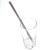 Portable Reusable Metal Straw Collapsible Stainless Steel Drinking Straw Telescopic Straw to Drink Water with Aluminum Key-chain Case Kfakp