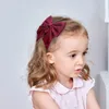 Kinder Einfarbig Temperament Bogen Knoten Haar Clip Haarnadel für Mädchen Entenschnabel Clip Headwear Kinder Sommer Haar Zubehör