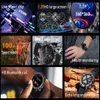 KR10 Smart Watch Męskie sportowe sportowe zegarki Bluetooth Watches Fitness Health Monitorowanie IP67 Wodoodporny smartwatch na iOS Android