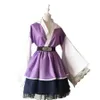 Trajes de Anime Shippuden Hyuga Hinata Sex Reversion Kimono Lolita Dress Cosplay Costume Women Feminino Japão Estilo Vestidos Anime Cos208F