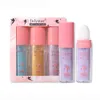 Body Glitter 3-Farben-Set Diamond Shiny Highlighter Powder Fairy Contour Blush Shimmer Liquid Peach High Gloss Makeup 230718