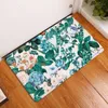 Carpets Vintage Floral Leaves Pattern Fashion Print Floor Mats For Kitchen And Home Rugs Bedroom Aesthetic Furniture Accessories Mat