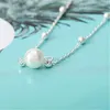 Catene Summer Outdoor Fashion Natural Pearl Pendant Short Clavicola Chain Collana Gioielli Regalo di compleanno