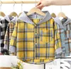 Frühling Herbst Baby Hoodies Sweatshirts Hemd Kinder Mantel Kinder Jacke Mantel Jungen Oberbekleidung Top Mäntel Jungen Windjacke Kleidung Kleidung Mädchen Jacken A008