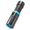 Lampes de poche Torches Portable Super Bright Diving LED XHP50 Lampe professionnelle étanche par batterie 18650/26650 avec corde à main