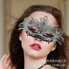 Party Supplies Venice Stage Show Halloween Premium Iron Phoenix Tail Diamond Mask Mysterious Eye Luxury
