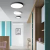 Luces de techo 12W 18W Lámpara LED 5CM Luz redonda ultrafina para balcón Sala de estar Dormitorio Cocina Pasillo Iluminación Decoración