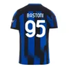 2023 2024 LAUTARO camisas de futebol BARELLA DZEKO INTERS LUKAKU MILANS ERIKSEN SKRINIAR VIDAL BROZOVIC camisa de futebol 23 24 uniformes homens crianças kits conjuntos