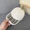 Ball Caps Зимние искусственное объединение ягненка Wool Women Fashion Baseball Cap Outdoor Work Teddy Velvet Topred Hip Hop Hat для мужчин