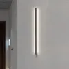 Vägglampa minimalistiska led lång strip sconce sängljus för korridor kök sovrum vardagsrum dekor