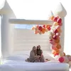 Commercial White Bounce Castle Inflatable Jumping wedding Bouncy house jumper Adult and Kids Newdesign Bouncer Castles for Wedding1825