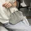 Torby wieczorowe torby dla kobiet luksusowy designerka kryształ błyszczącego dhinestones diamentowe torebki torebki z torbą na ramię i torebki 230719