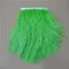 -10 yards lot lime green ostrich feather trimming fringe ostrich feather fringe feather trim 5-6inch in width207B