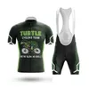 Jersey Cycling Sets 2022 Team Turtle Pro 19d Gel Bike Shorts Suit Mtb Ropa Ciclismo Mens Summer Rowling Maillot Cotte Clothing Dro Dhzcv