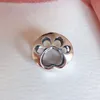 925 Sterling Silver New Fashion Women's Charm New Bladybug, Owl, Cat, Dog, Fox Beads Lämpliga för original Pandora, en speciell gåva för kvinnor