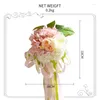 Fleurs décoratives Style Européen Artificielle Hortensia Rose Simulation Fleur Rideau Clip Pour Mariage Arc Décoration Décoration Fournitures