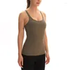 Aktive Shirts 2023 Y-Typ Sport Yoga Tank Atmungsaktive Damen Sommer Schnell Trocknend Dickes Material Ärmelloses Shirt Gym Tops