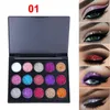 Eye ShadowLiner Combination Professional 15 couleurs flash ombre à paupières plateau pigment maquillage palette durable Maquilage 40 230719