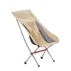 Mobilier de camping extérieur Portable pliable Camping chaise hauteur réglable pliant plage pêche