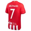 2023 24 Koke Player Version koszulki piłkarskie Griezmann Memphis Correa Molina Reinildo R.De Paul Home Red and White Away Away 3rd Football Shirts Mundurs