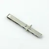 Fashion high quality 316L stainless steel tie clips for men airplane design never change color or fade tie bar clip248v