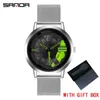 Orologi da polso Uomo Fashion Sell Car Rim Orologio da polso Quadrante ruota 3D Orologi Cintura in maglia d'acciaio Impermeabile Sport Quartz Relogio